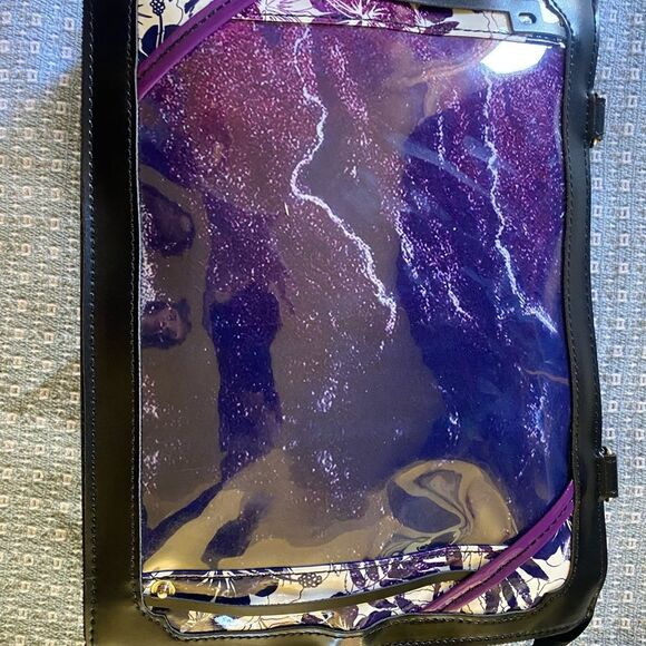 Elegant Black and Purple Women's Ita/Messenger bag - Picture 5 of 5